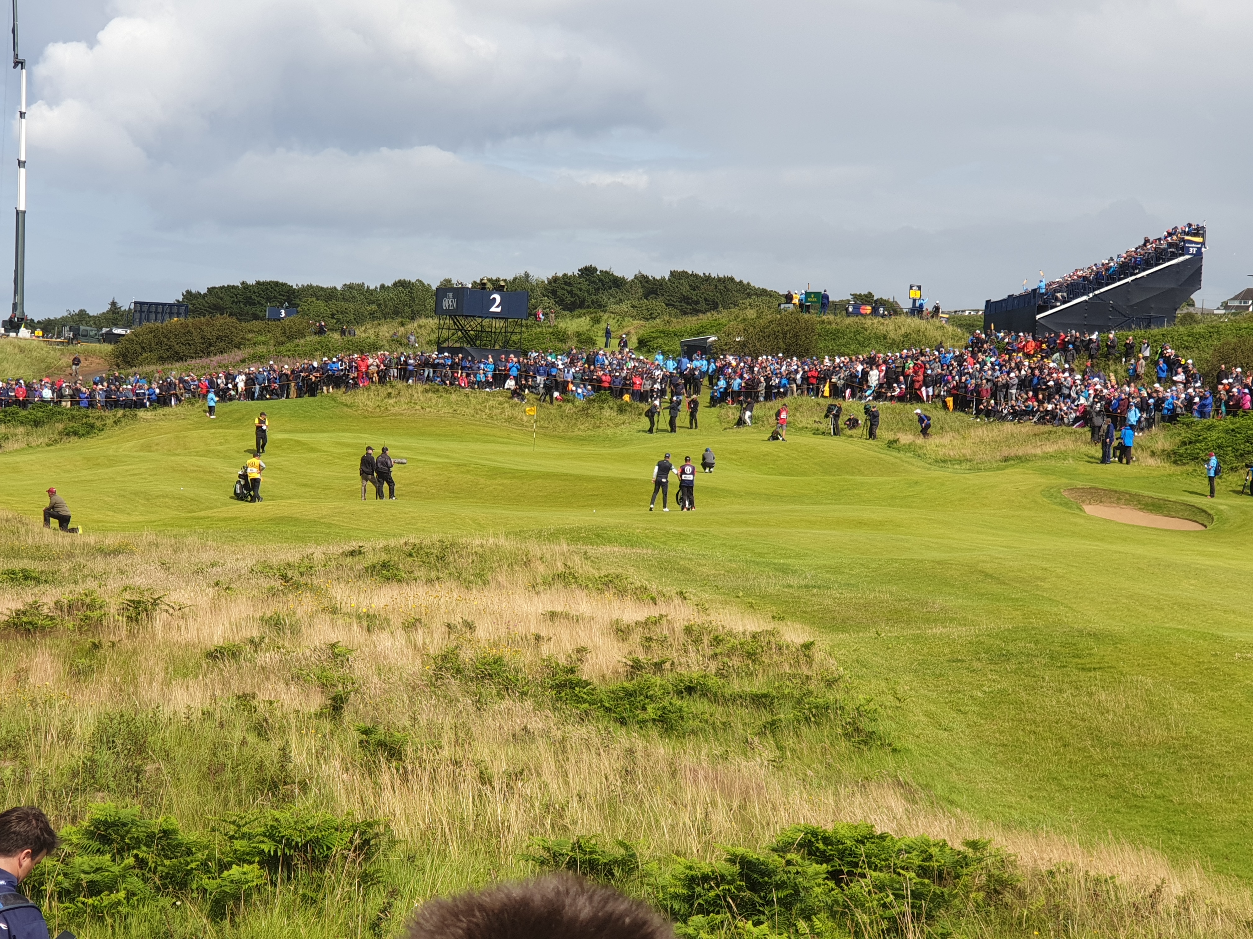 Enjoying golf in Ireland